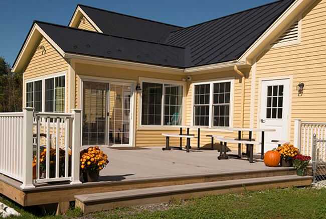 Front porch of Second Spring North